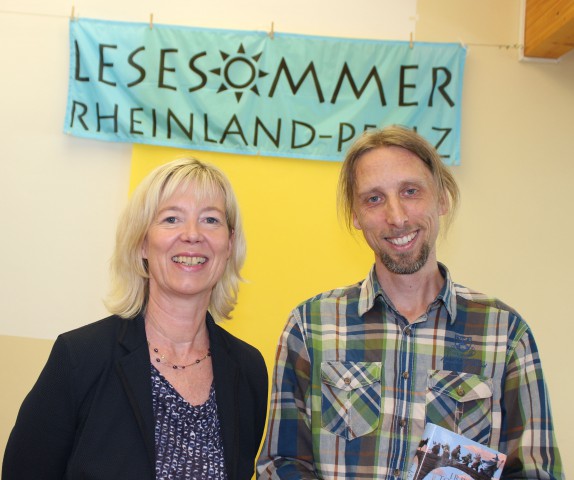 Eröffnung des Lesesommers 2014: Doris Ahnen und Rainer Rudloff