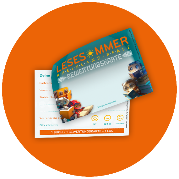 LESESOMMER Rheinland Pfalz Bewertungskarte LS26