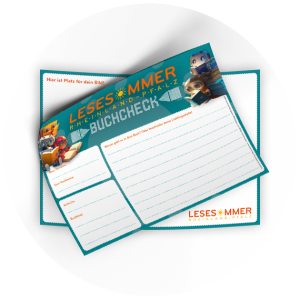 LESESOMMER Rheinland Pfalz Buchcheck LS26 Auf Weiss